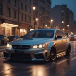 Варианты тюнинга и персонализации спортивного четырёхдверного автомобиля