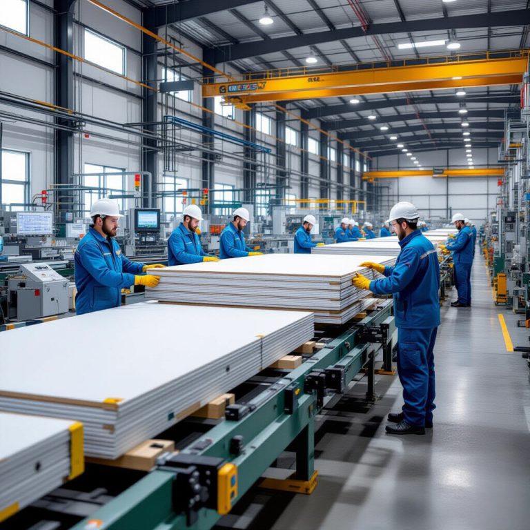 Производство сэндвич-панелей: технология, материалы и основные этапы изготовления